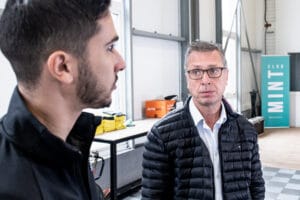 Un duo Parrain / Entrepeneur Initiative Essonne