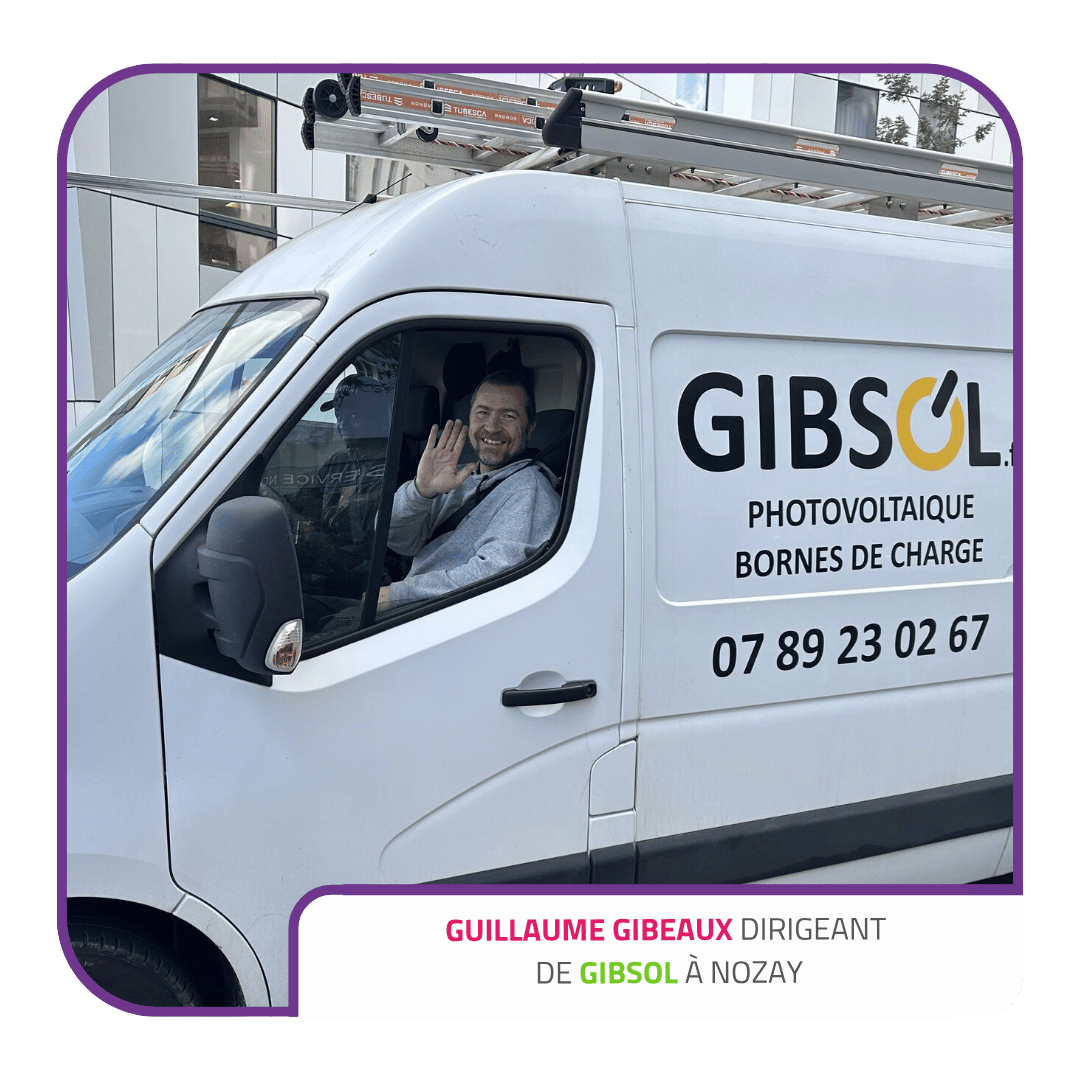 Guillaume Gibeaux dirigeant de Gibsol à Nozay accompagnement entrepreneur