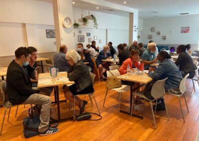 Photo d'une rencontre avec des entrepreneurs