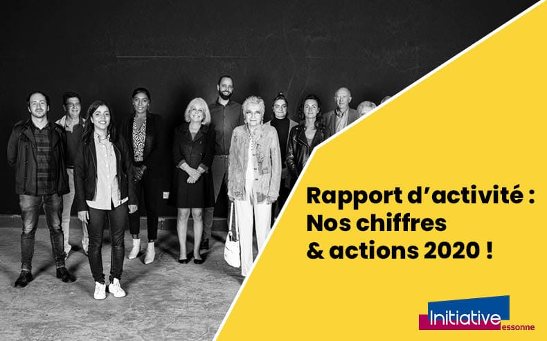 Visuel Noir et blanc article Rapport d'activité 2020 La communication digitale pour booster la croissance de votre entreprise