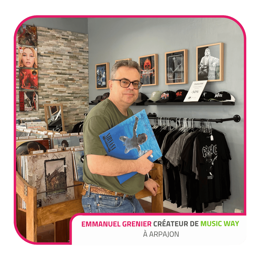 emmanuel grenier créateur de music way à arpajon entrepreneurs<br />