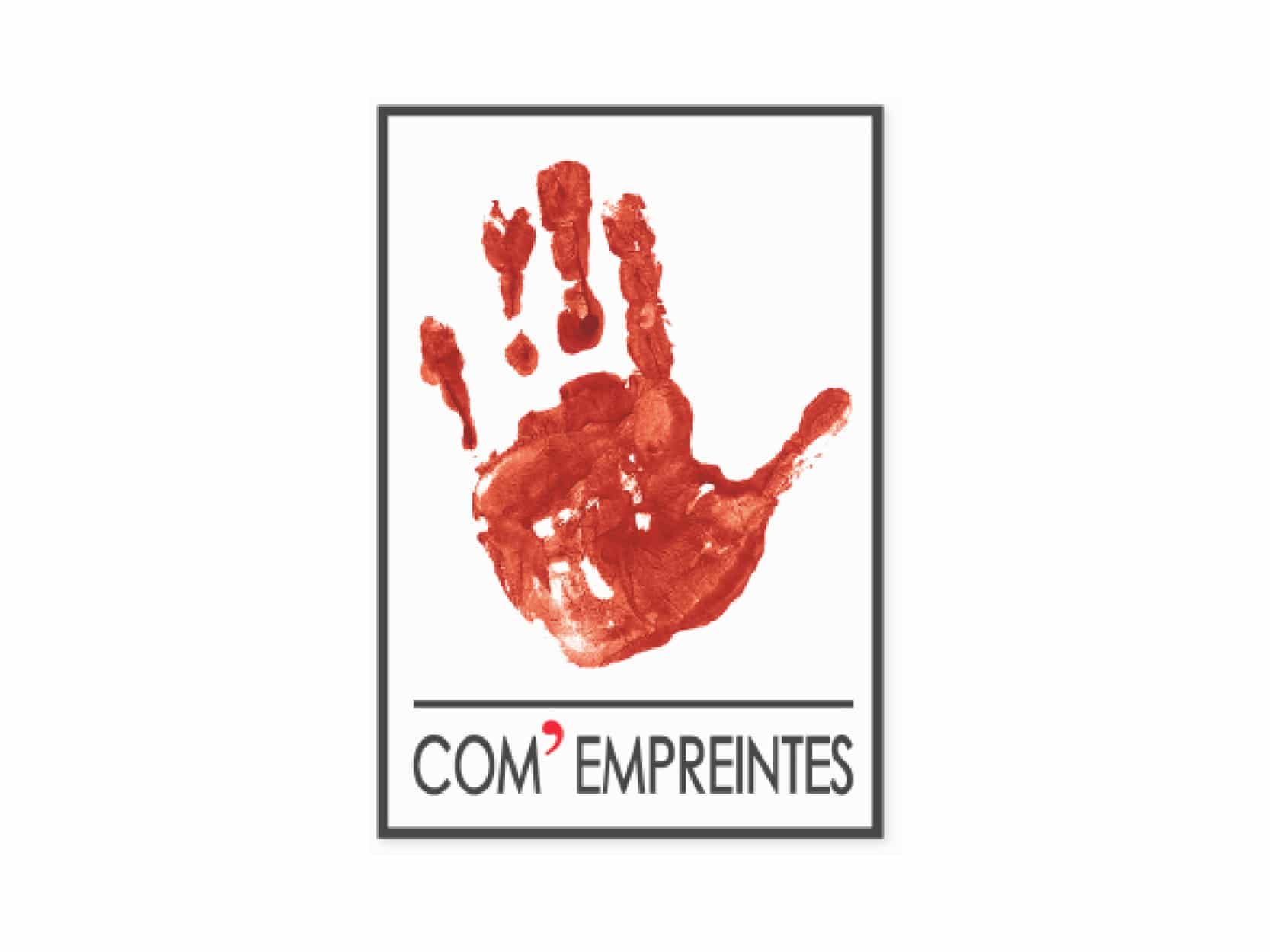 logo com'empreintes