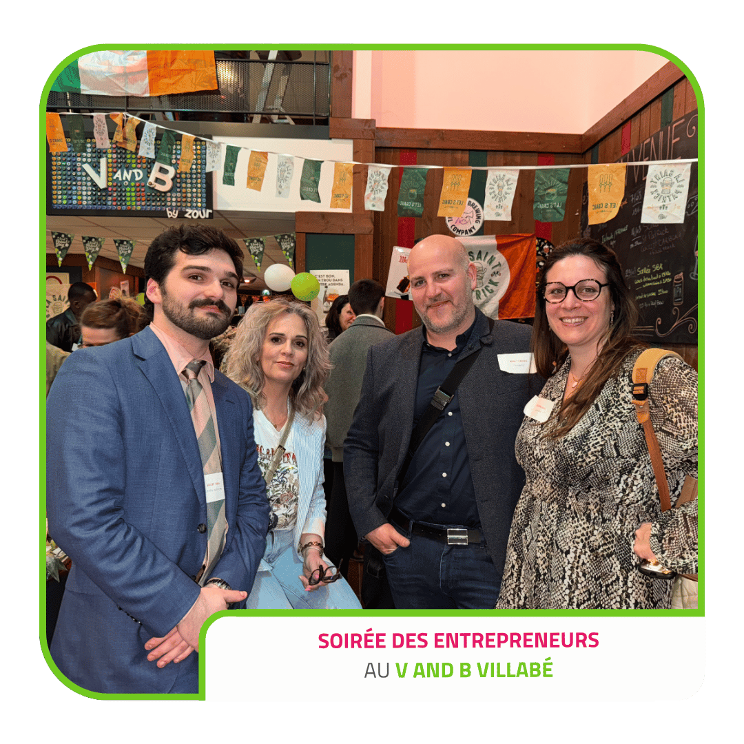 soirée des entrepreneurs au v and b villabé réseautage entrepreneur