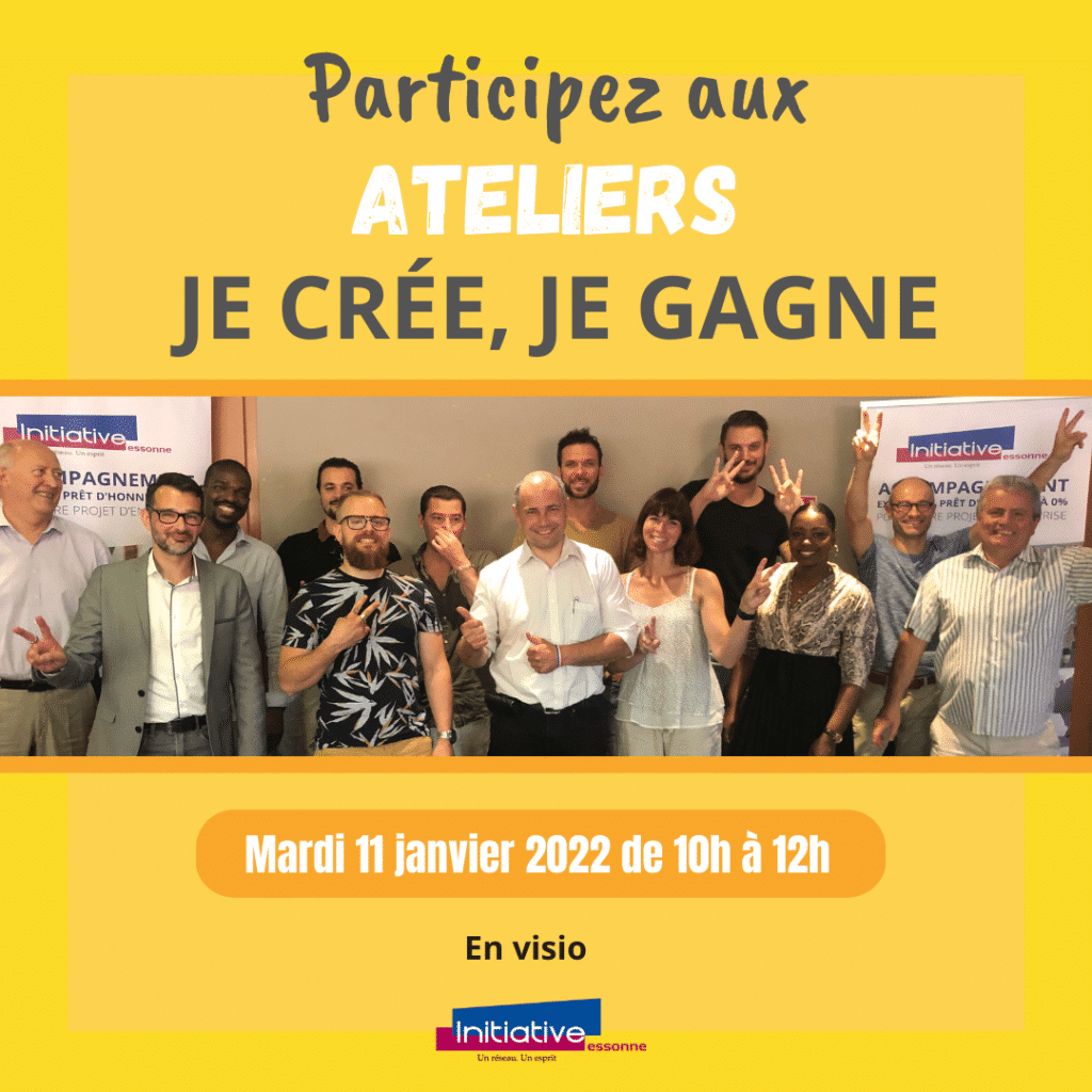 Atelier Je crée, Je gagne