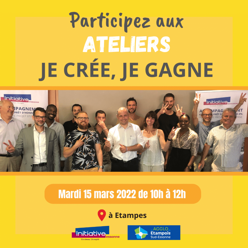 Atelier Je crée, Je gagne