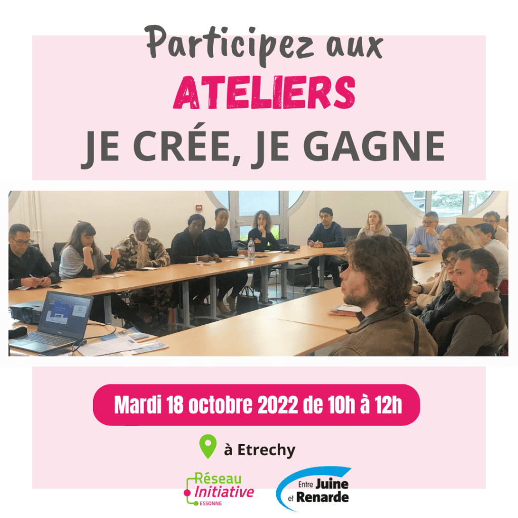 Atelier je crée, je gagne : Mardi 18 octobre 2022 de 10h à 12h à Etrechy