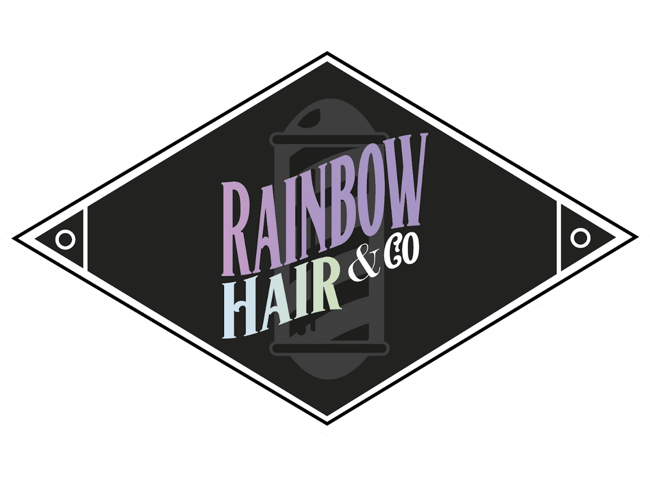 Logo de Rainbow Hair & Co