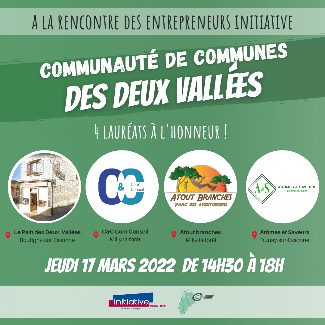 Visites des entrepreneurs : Communauté de communes Des Deux Vallées, Jeudi 17 mars 2022