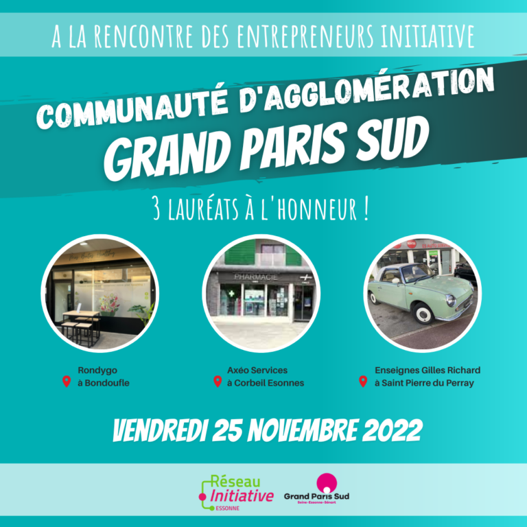 Visites des entrepreneurs : Communauté d'agglomération Grand Paris Sud, le vendredi 25 novembre 2022
