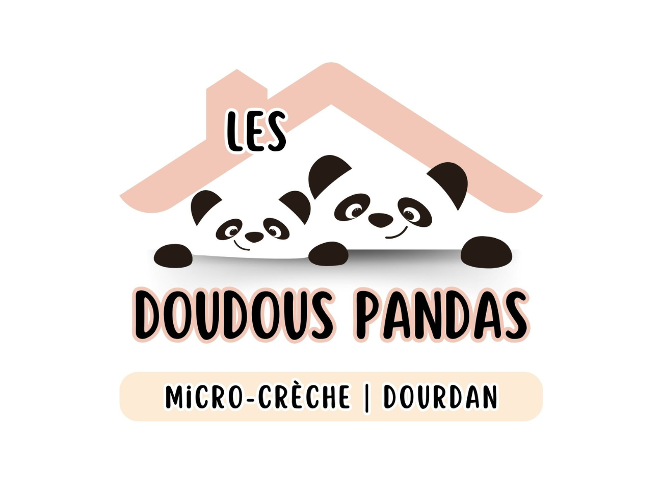Logo micro-crèche Les Doudous Pandas