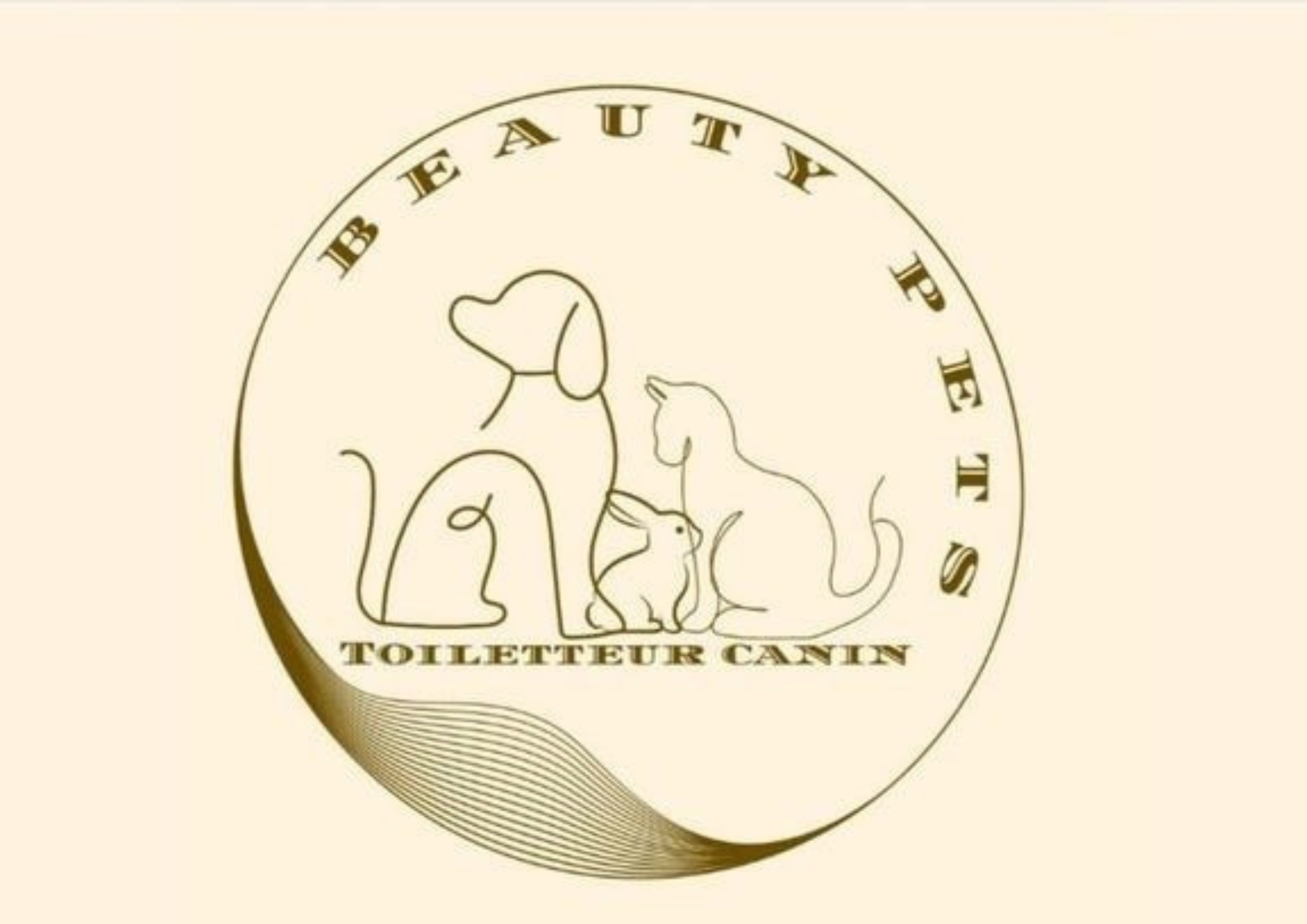 Logo salon de toilettage Beauty Pets