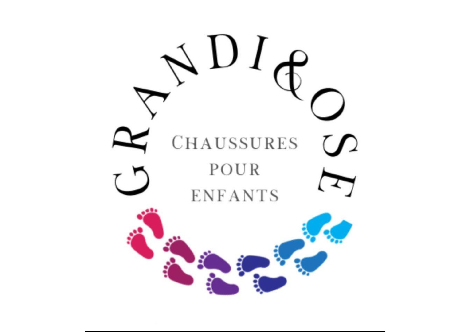 Logo Grandi&Ose - entrepreneur accompagné et financé par Initiative Essonne