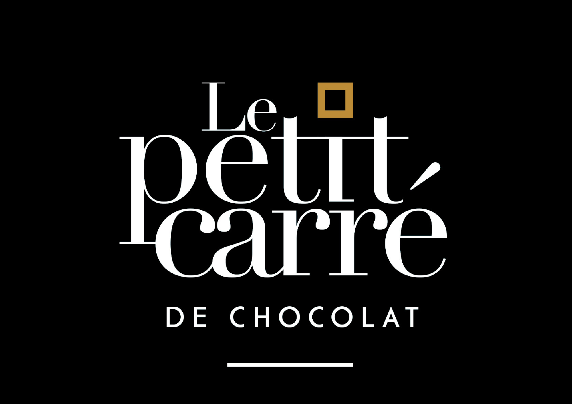 Logo Le Petit Carré de chocolat - entrepreneur accompagné et financé par Initiative Essonne