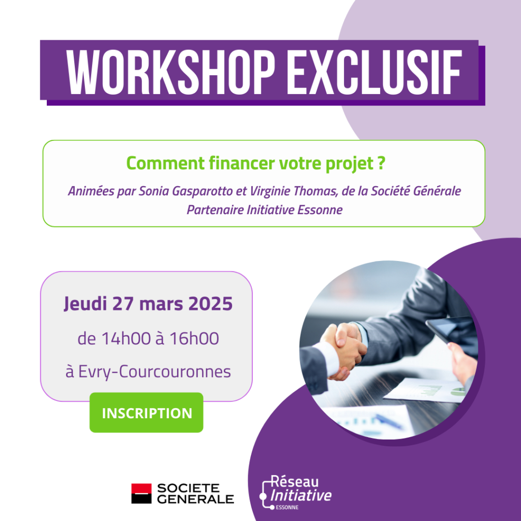 workshop financer proejt