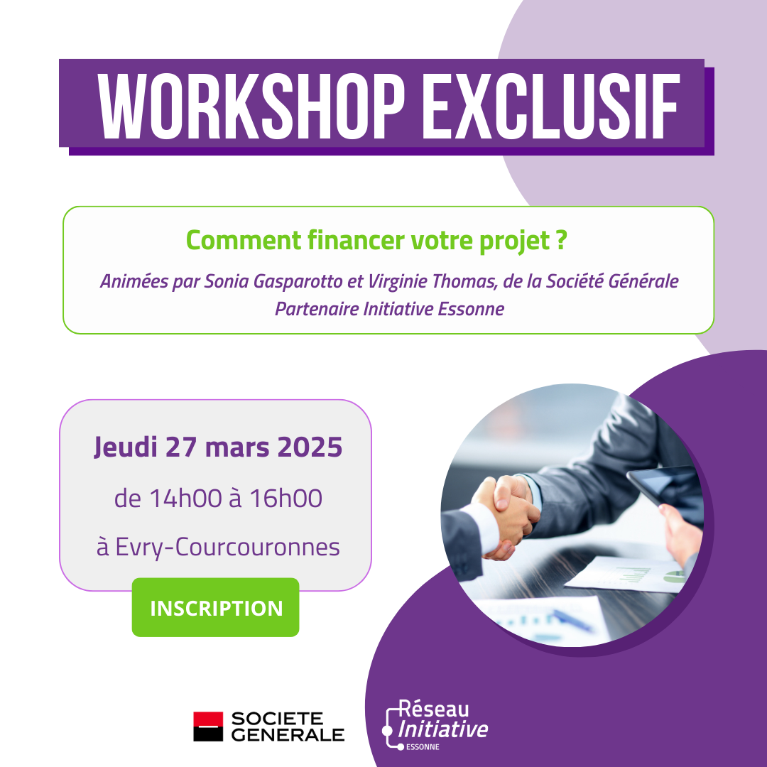 workshop financer proejt