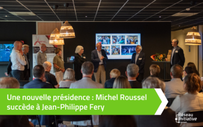 Une nouvelle présidence : Michel Roussel succède à Jean-Philippe Fery