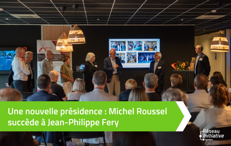 Une nouvelle présidence : Michel Roussel succède à Jean-Philippe Fery